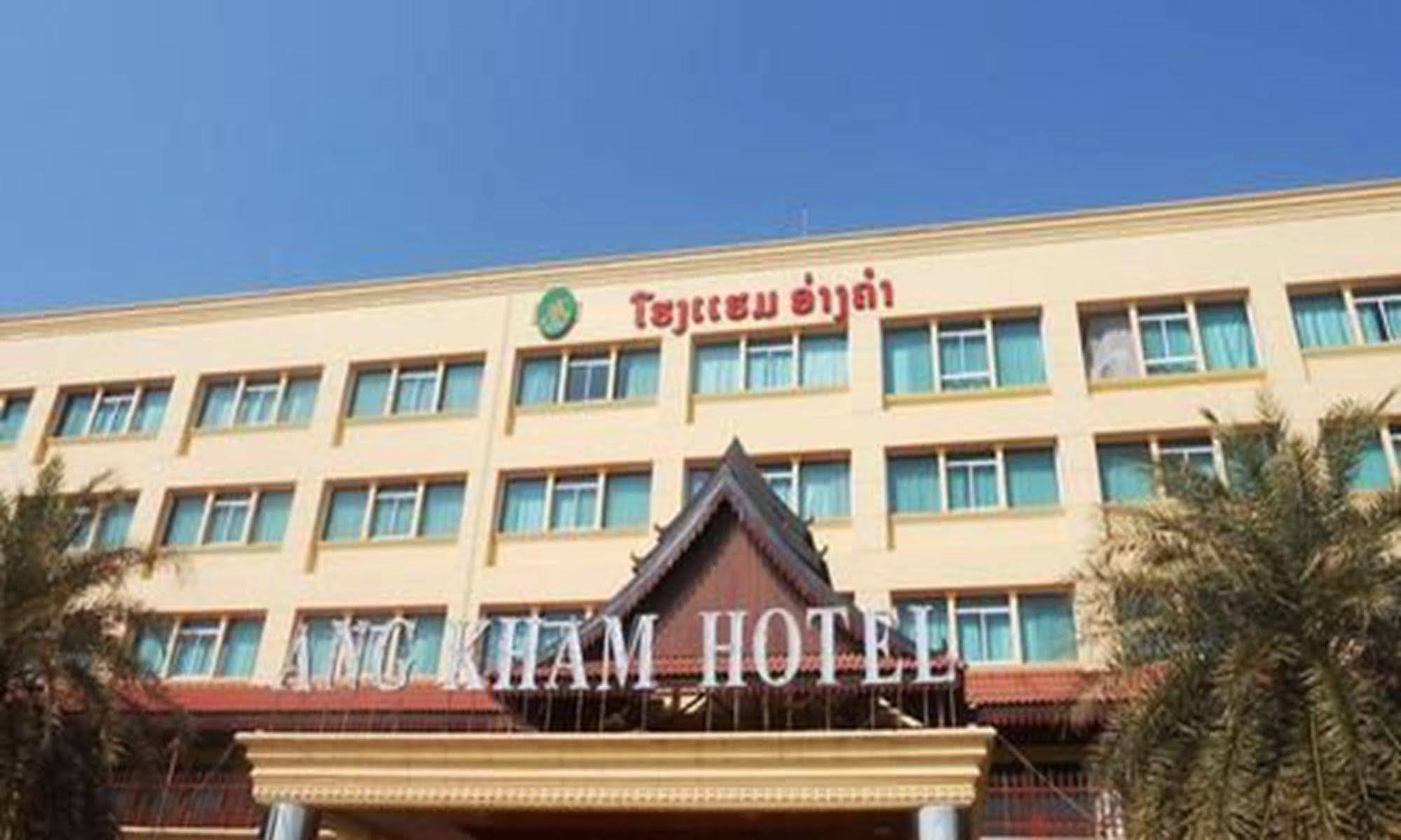 Angkham Hotel Vientiane Dış mekan fotoğraf